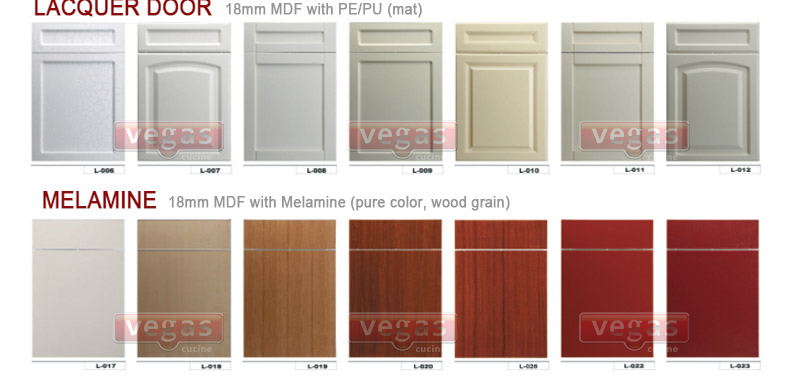 European standard wholesale integrated kitchen cabinet laminate materials