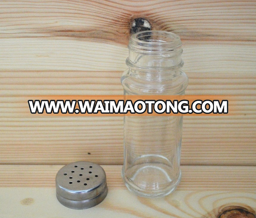 Wholesale seasoning glass bottle with lids