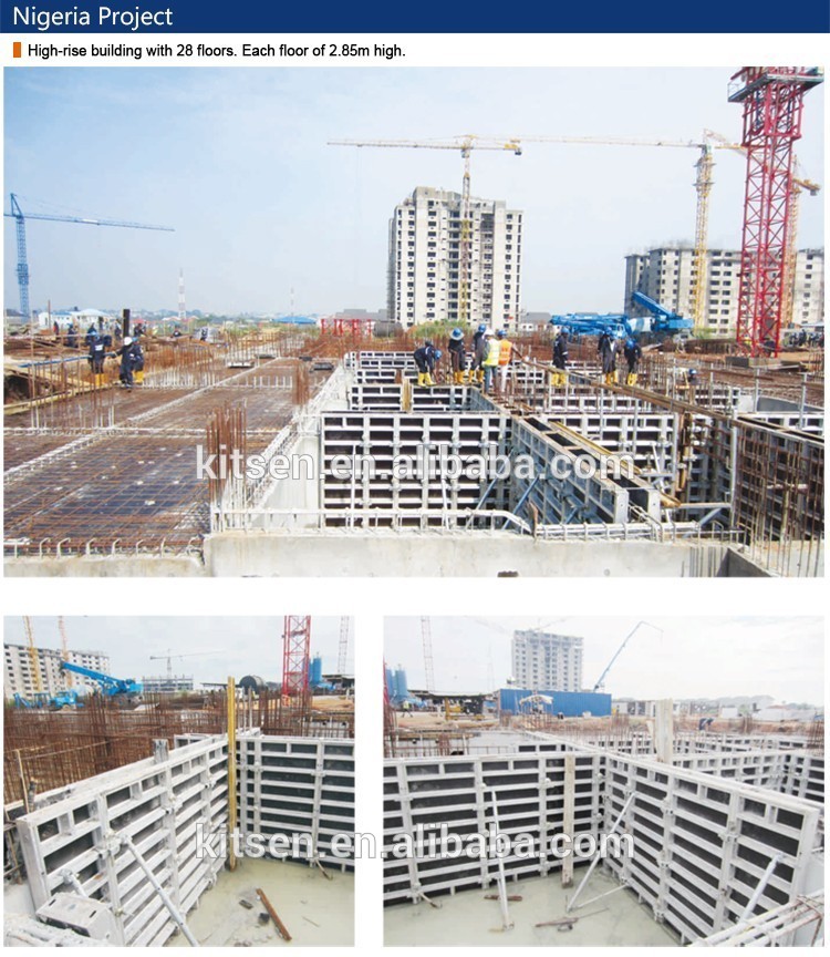 Excellent Quality Heavy Duty Aluminum Wall and Column Formwork / Aluma Systems