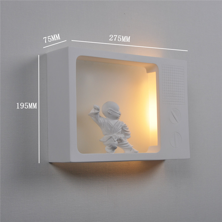 Wall Light MG-3084 Modern new design novelty home use plaster wall lamps gypsum wall lamp