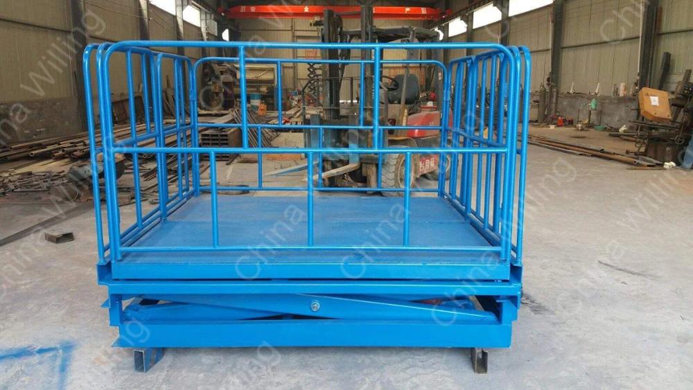 Heavy duty folding tables scissor lift table