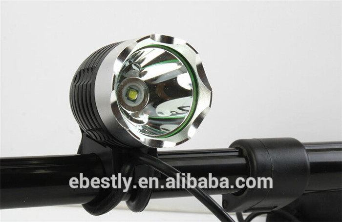 Super Brightness Aircraft Aluminum Led Headlamp 3-Mode Bicycle light rechargeable led headlamp