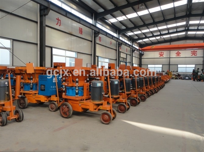 Produce over 20years 7m3/h electric shotcrete machine