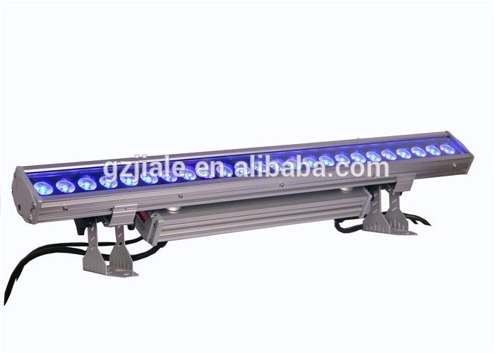 high lumen 24X10W rgbw led wall washers light dmx led light bar