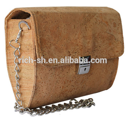 RQ-B0002 ecological natural cork fabric for cork bag