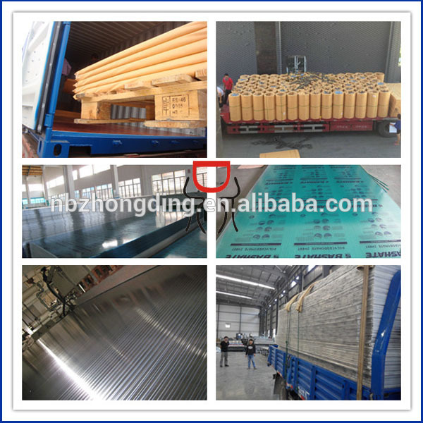 ningbo zhongding polycarbonate corrugated plastic roofing sheets