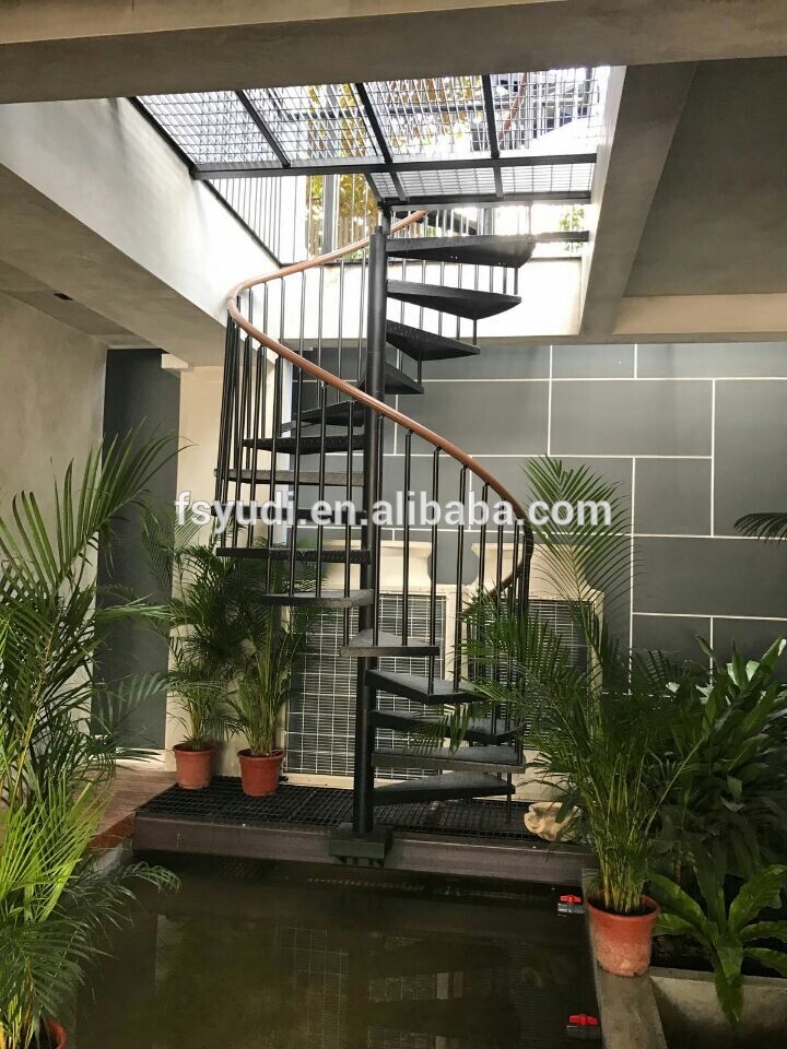 new design interior stairs  metal  curved stairs