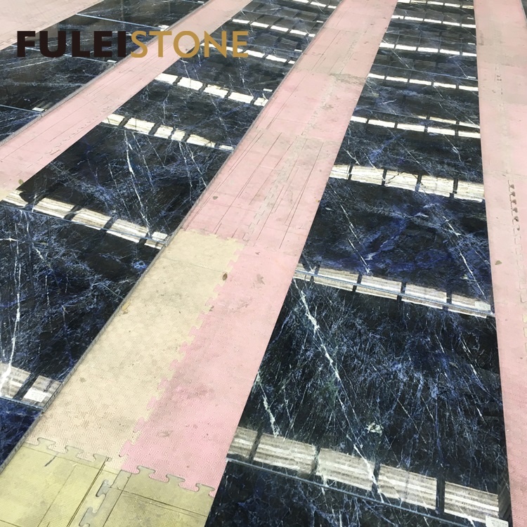 Natural Quartzite Luxury Blue Sodalite Granite Tile Price