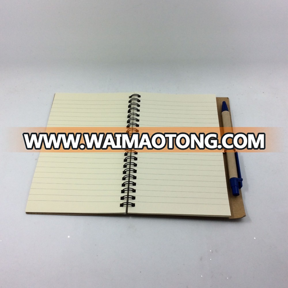 Top Selling Customized A5 NotebooK cover for Writing model with pen