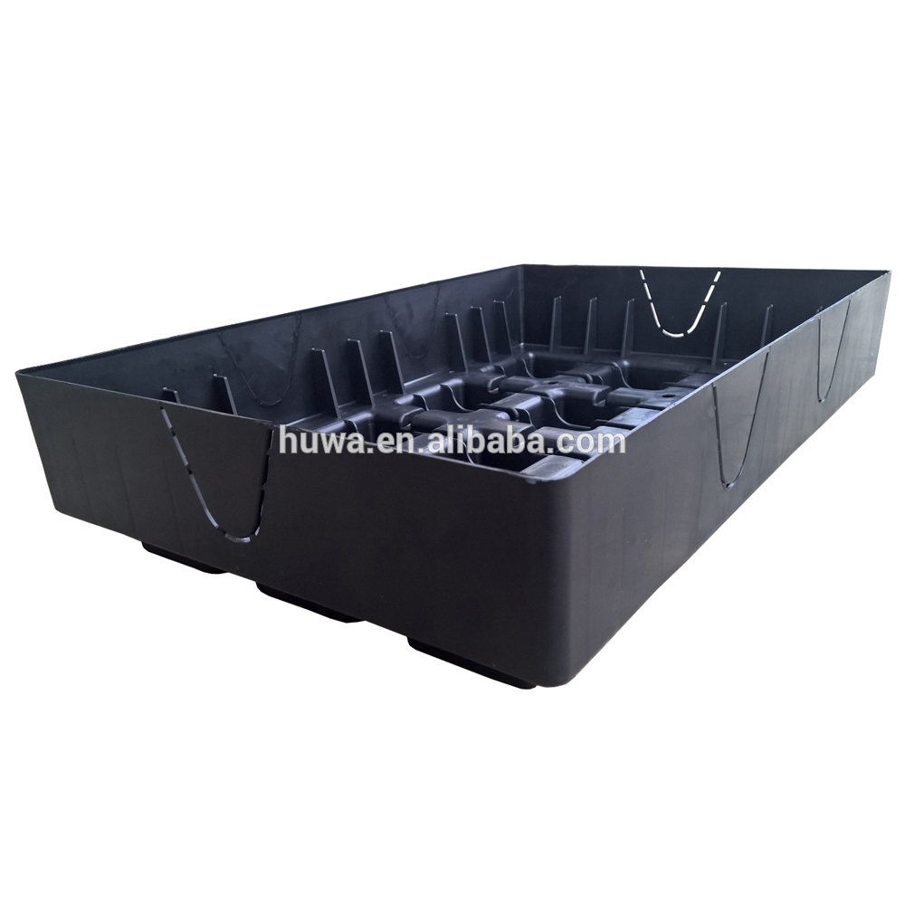 green garden indoor outdoor plastic moving module box square Planter Tray