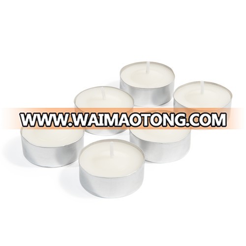 machine making tealight candle / unscent white tea light candles