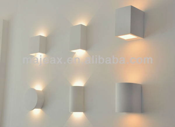 Decorative Plaster Gypsum CE RoHS,UL Approved corridor wall lamp