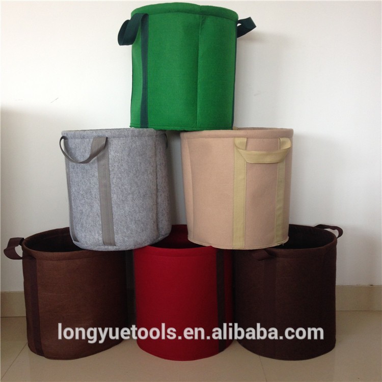 new design wholesale colored non-woven grow bag