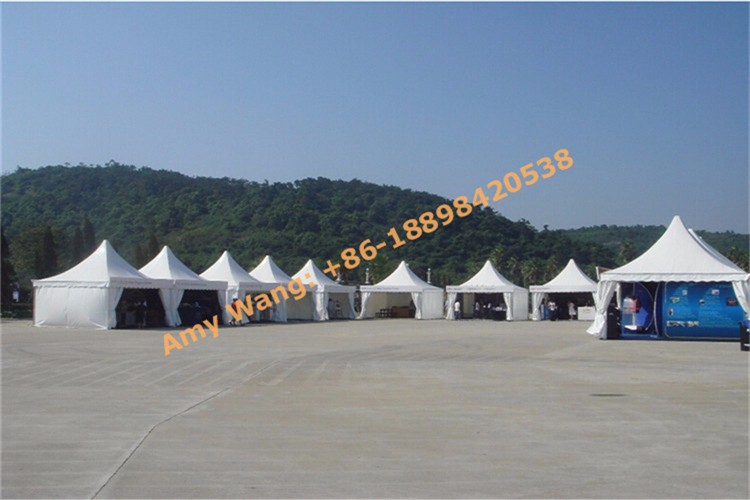 Waterproof PVC Materials 200 People Pagoda Marquee Outdoor