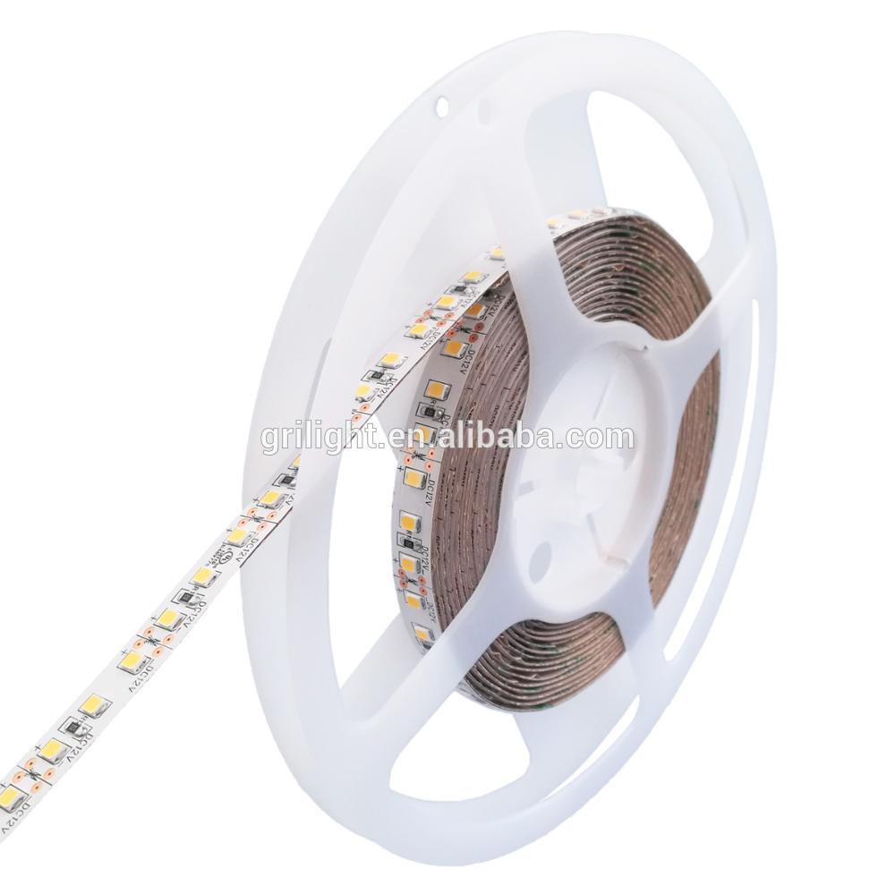 High quality 2700k 2500k 24w per meter dc12v ul listed led strip for usa and ca