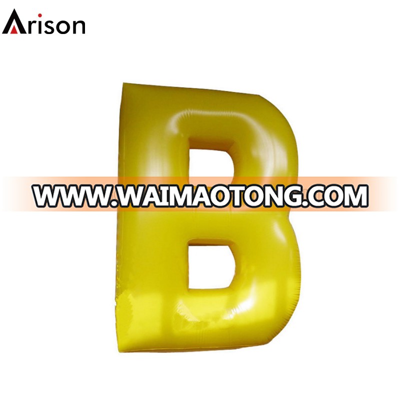 PVC inflatable letter "a"