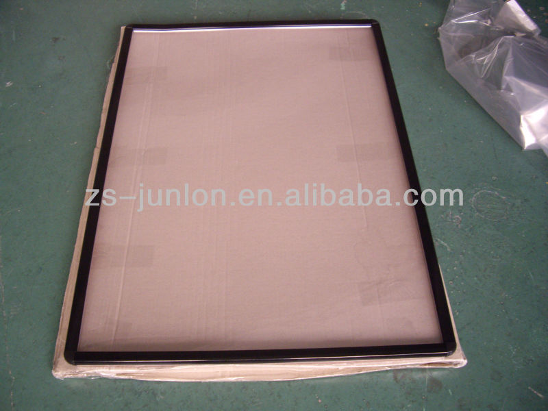 Aluminum plastic rounded snap poster frame (JL-PFB)