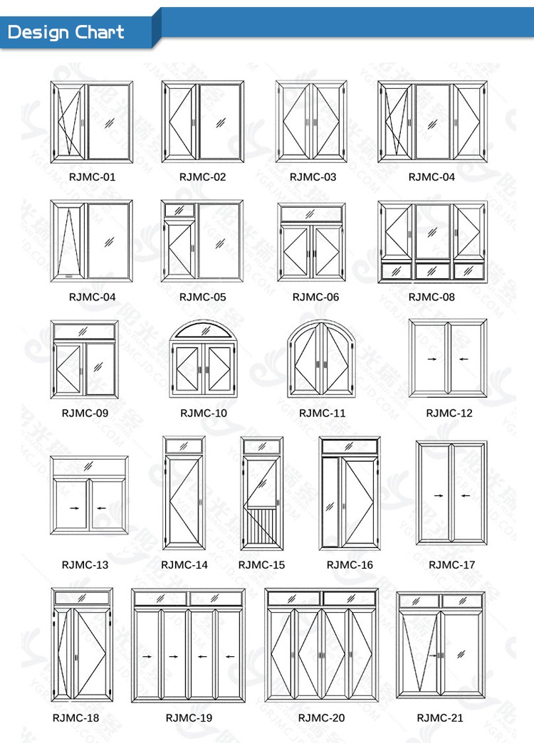 Hot Sales Sliding Aluminium Doors and Windows