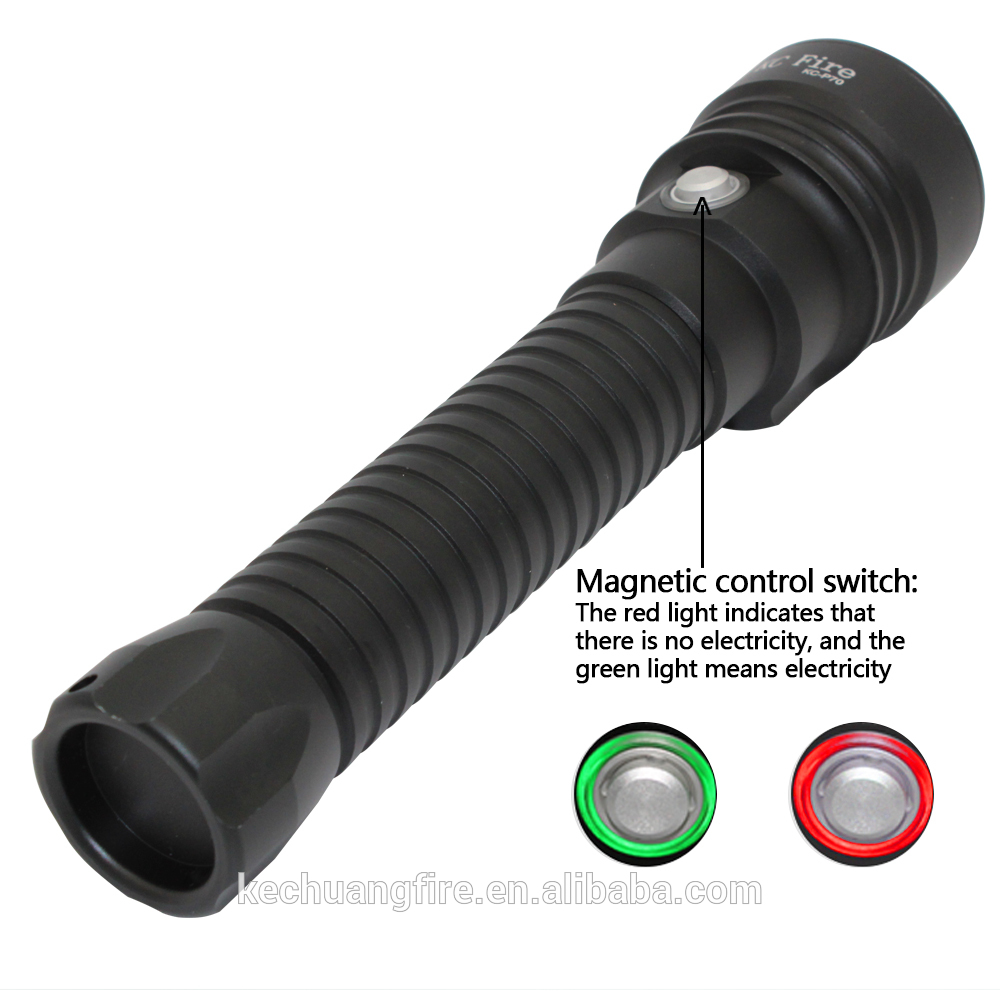 Ultra Bright Led torch led flashlight Rechargeable Xhp70 4000 Lumen led lighting