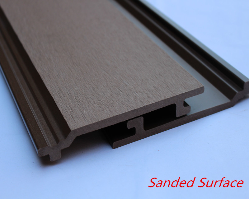 Wood type engineering exterior wood plastic composite WPC wall cladding panel/wpc wall panel