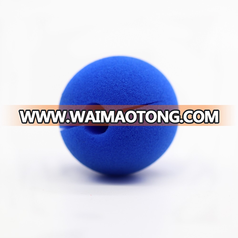 Christmas Halloween Blue Sponge Ball Foam Clown Magic Nose China Supplier Circus Party Favors Toy Products Supplies Wholesale