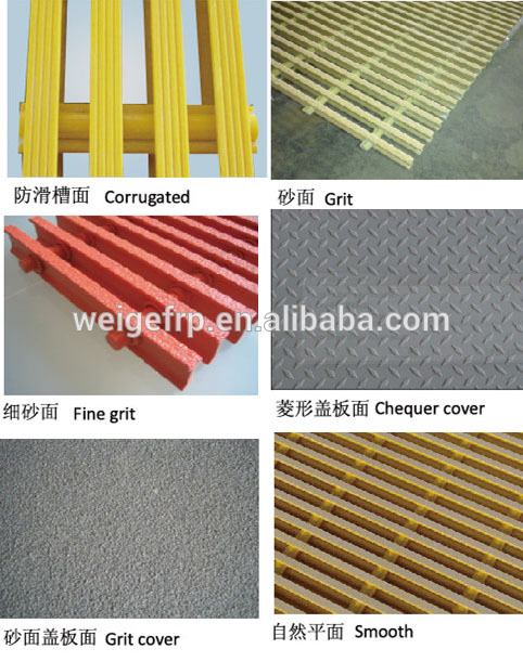 Nantong WellGrid factory directly manufactured high strength FRP pultruded grating