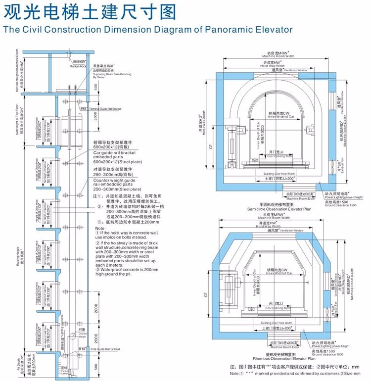 German outside commercial elevator with luxy design