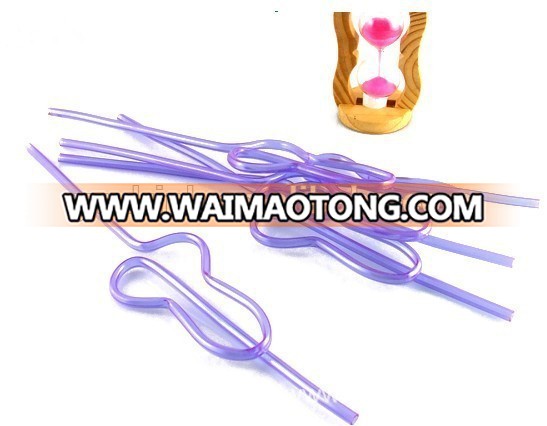 Hot Selling Fruit Topper PP Hard Plastic Drinking Juice Straw