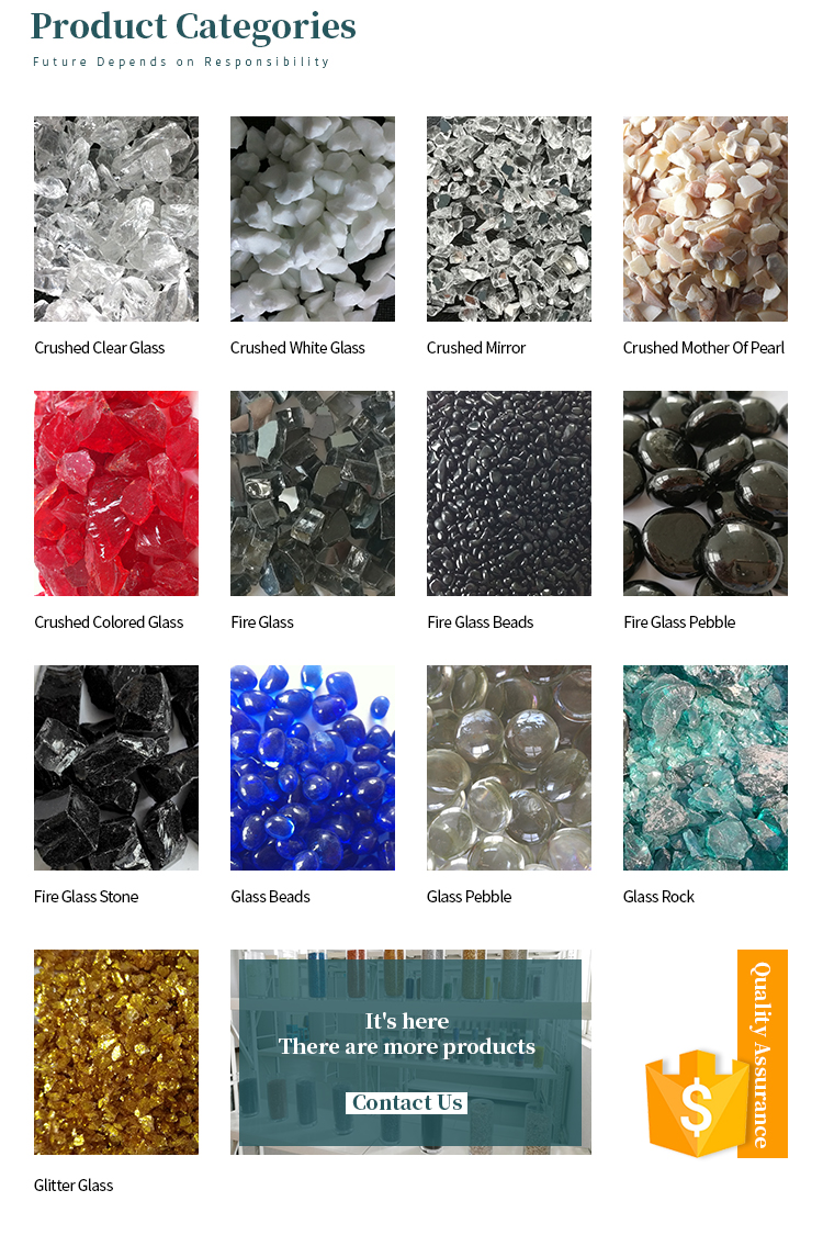 China direct buy recycled crushed clear glass