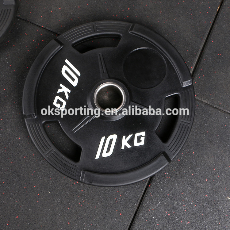 PU Weight Lifting Plates China Barbell Weight Plates