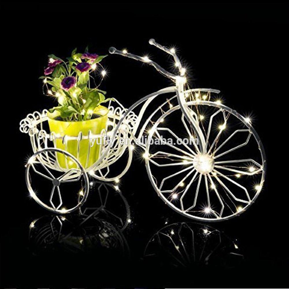 New LED String light 10M 5M 2M 3AA Battery Powered USB Copper Wire Outdoor Fairy