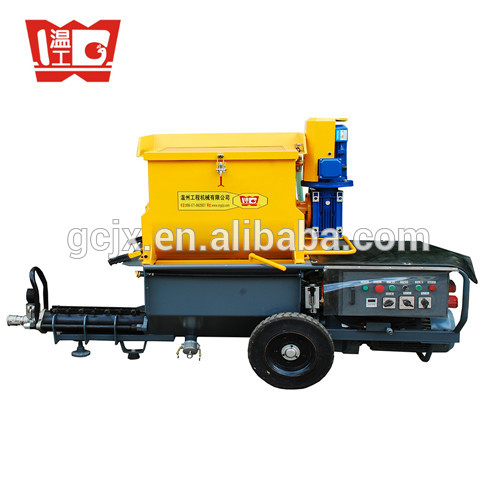 JP90-Z render plaster spraying machine for mortar with cement mixer