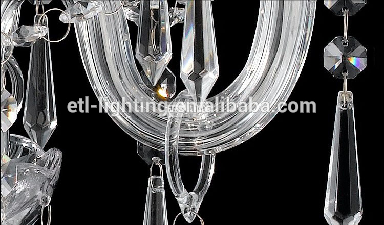 Christmas crystal table lamp for villa bed beside decor  ETL32040