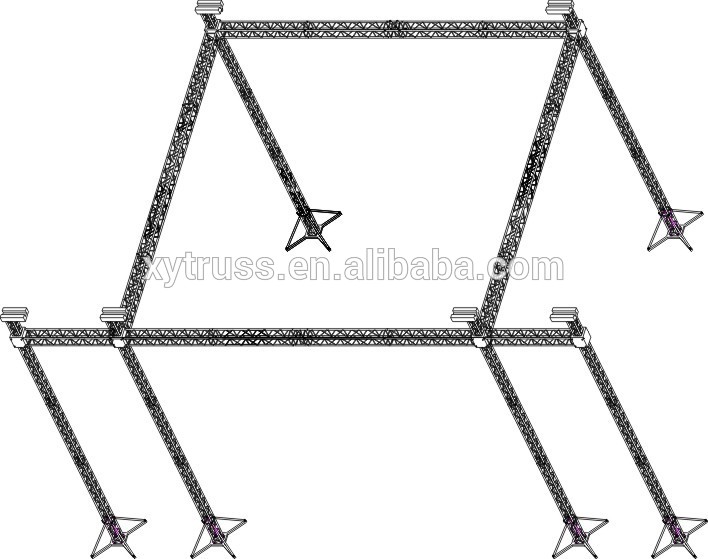 Hot selling lighting truss event for sold to Spain