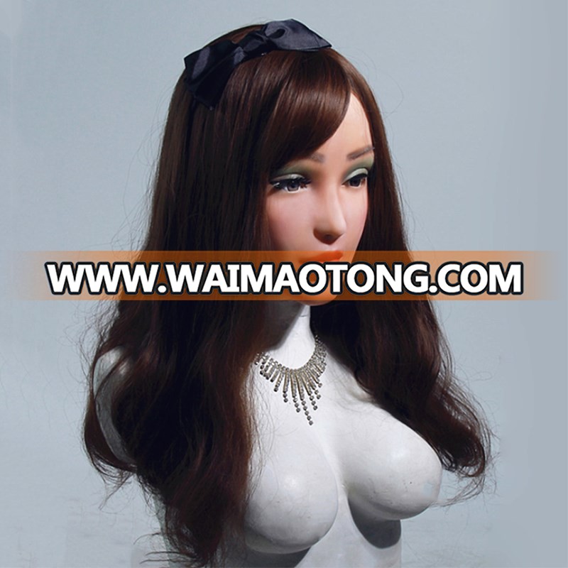 2018 Hot high quality sexy lady silicone mask realistic silicone female mask