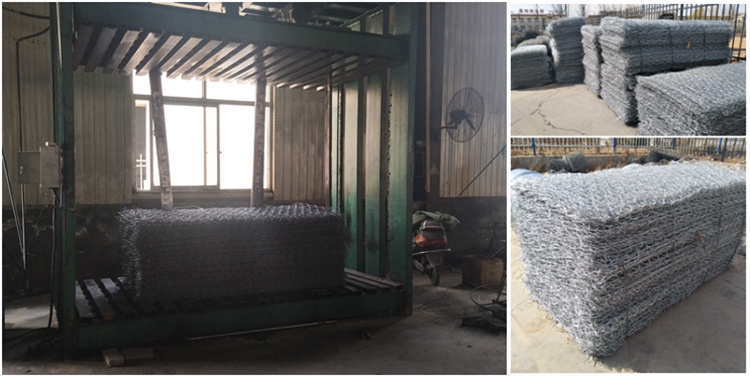 Pvc Coated 1x1x1 Stone Gabion Mesh for Gabion Retaining Wall