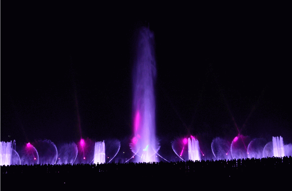 High Jet Music Dancing Water Fountain