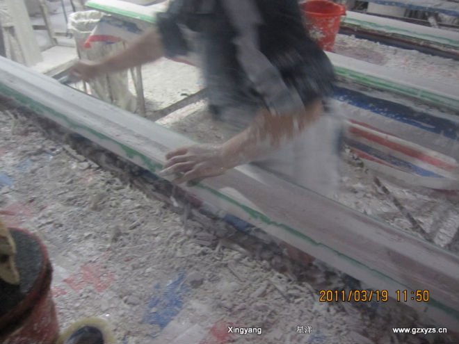 fibreglass mesh--used to make plaster moldings strong