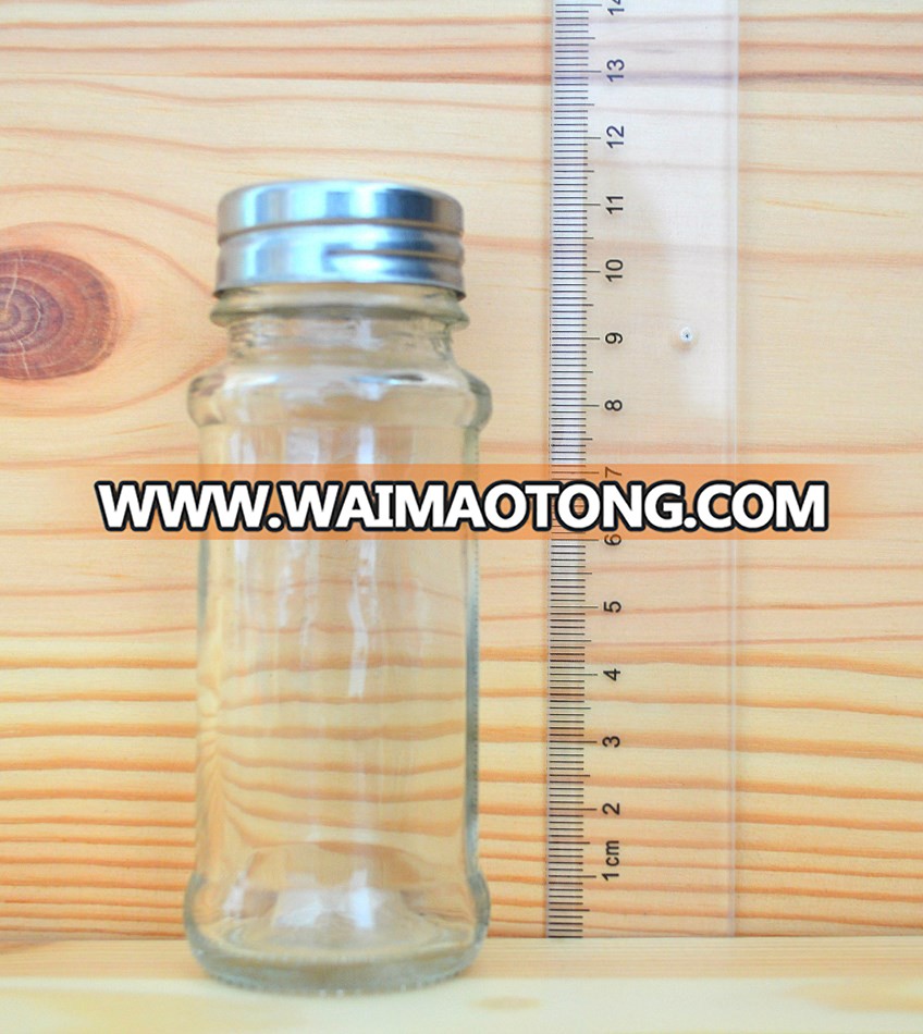 Wholesale seasoning glass bottle with lids