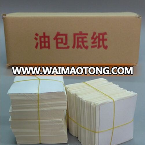 40g double side coated Square Steaming Paper for Bun with factory price