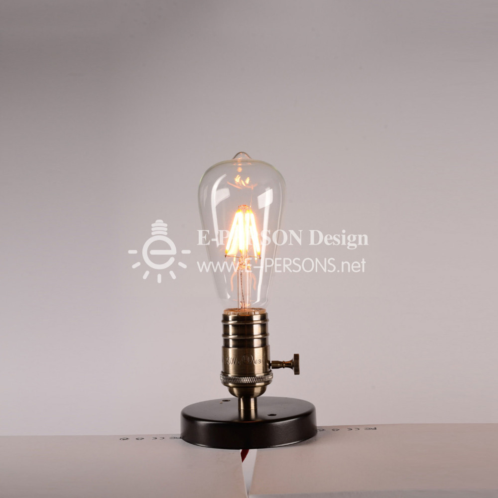 led filament  E27 st64 Vintage soft filament light bulb