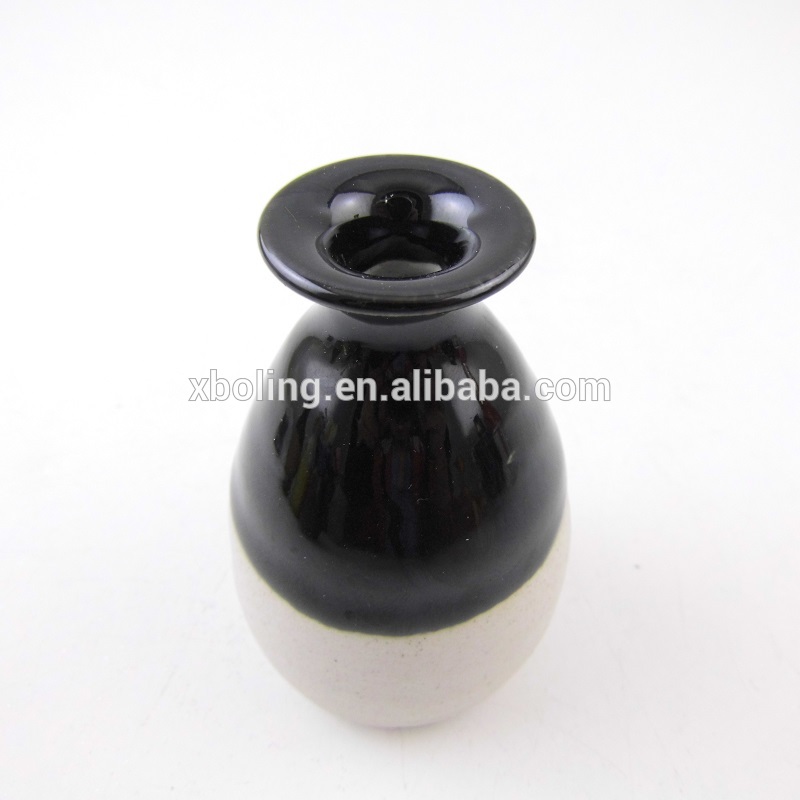 Manufacturer porcelain flower vase green diffuser bottle