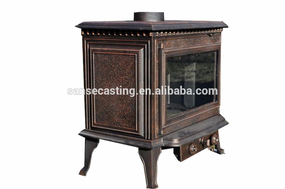 New design cast iron burner stove, wood stove BSC324