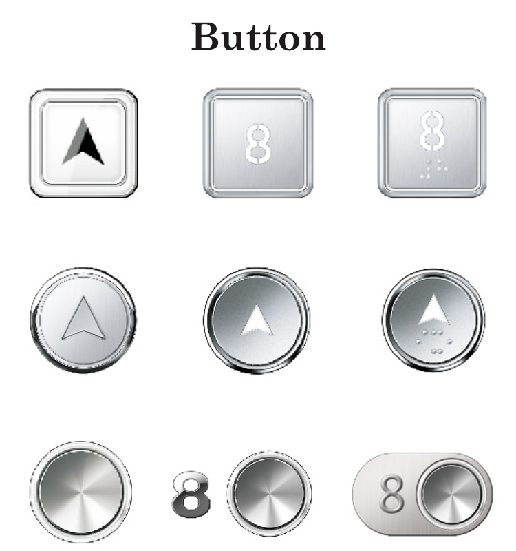 Elevator Cop Lop Touch Button Elevator Push Button Elevator Button Panel