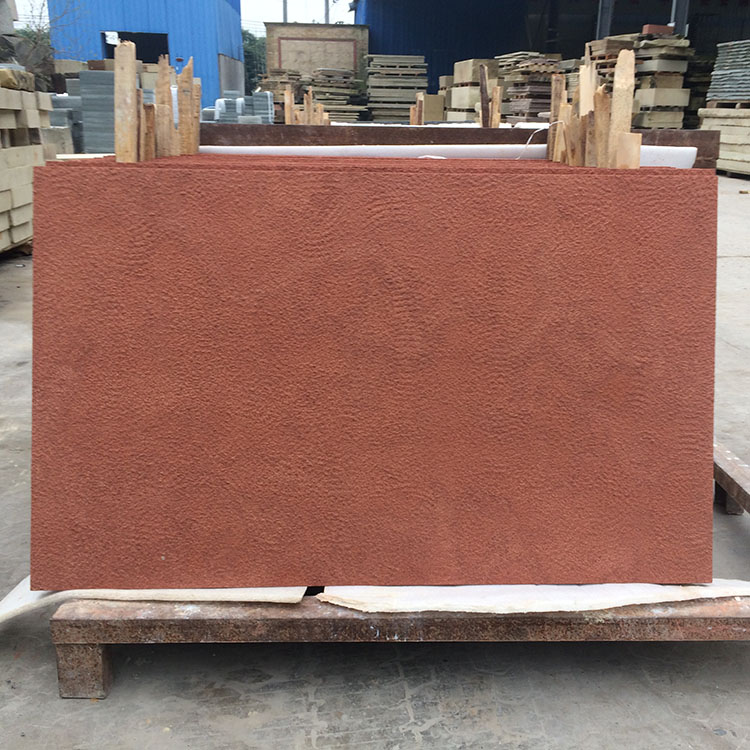 Natural Red Sandstone Tiles Sandstone Veneer Cladding