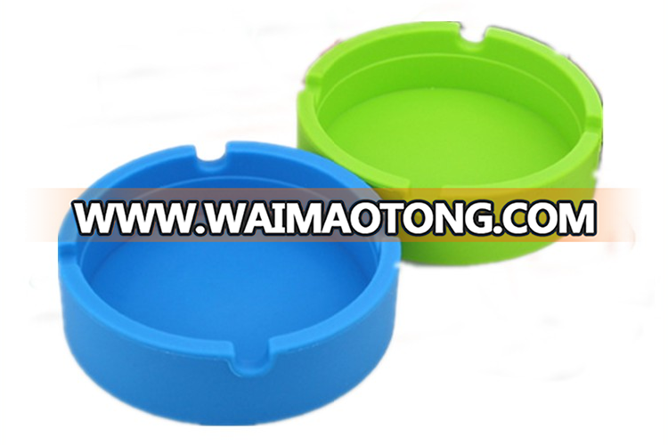 Eco-friendly Colorful Premium Custom Silicone Personalized Ashtray