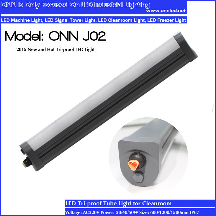 ONN-J02 ip65 Water-proof Led Cold Room Lighting / Tri-proof Light Led