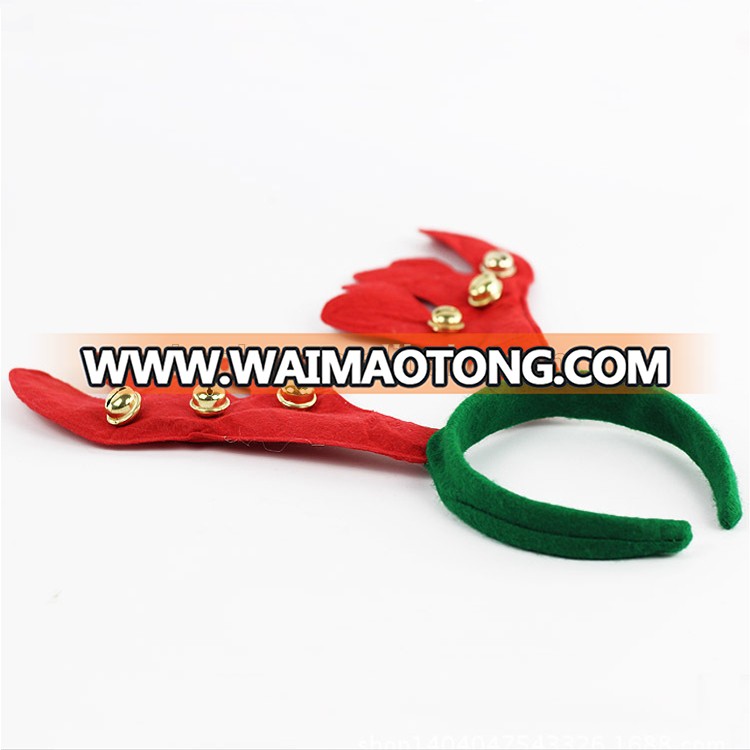 Christmas Decoration 2017 Jingle Bells Hair Rubber Band