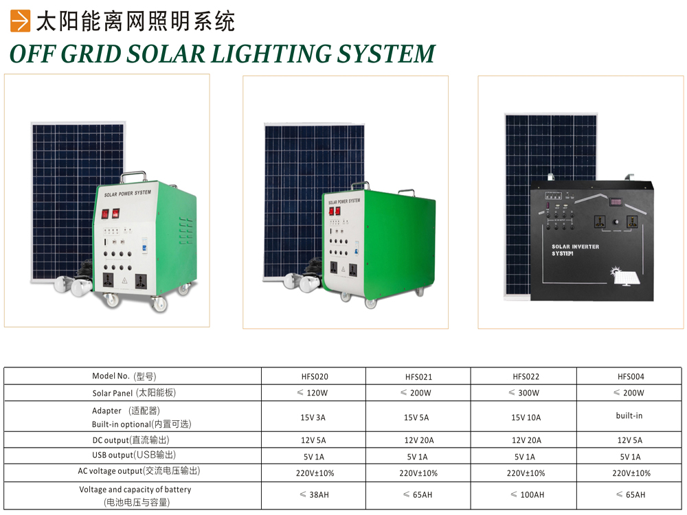 High Quality 100W Solar Home Use Power Inverter Solar Generator Power System