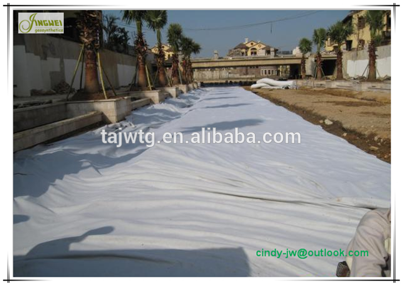 Engineering PP/PET Material 200g/m2 Nonwoven Geotextile Fabric